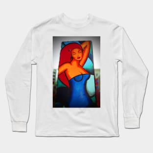 Artwork Street Art Berlin Wall Germany Long Sleeve T-Shirt